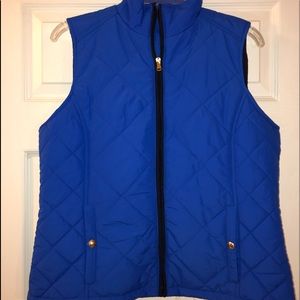 Ralph Lauren Women’s Large Blue Vest. Never worn.